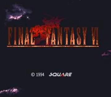 Final Fantasy VI (Japan) screen shot title